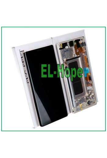 ORIGINAL LCD-DISPLAY SAMSUNG GALAXY NOTE 8 SM N950 N950F TOUCHSCREEN GOLD GOLD