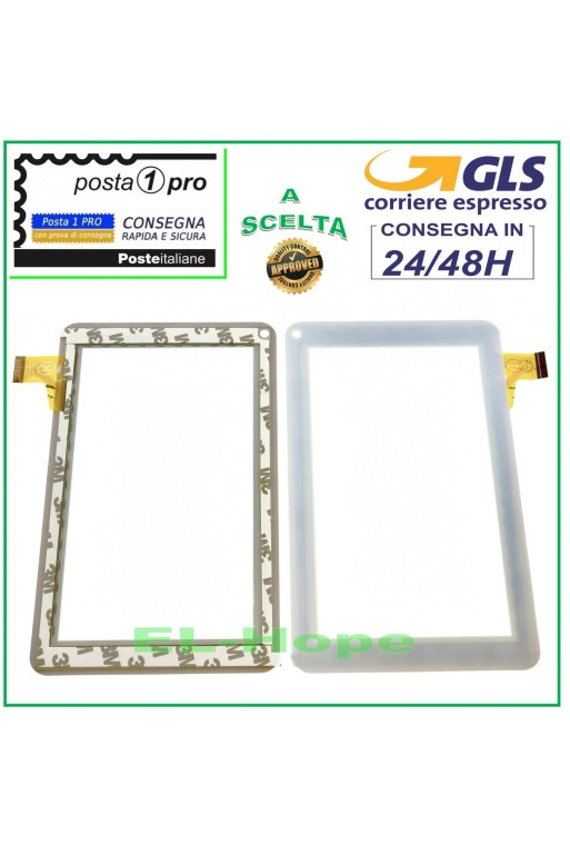 TOUCHSCREEN-GLAS MIIA TAB MT-700A DIGITIZER ORIGINAL WEISS TOUCHSCREEN-GLAS MIIA TAB MT-700A DIGITIZER ORIGINAL WEISS