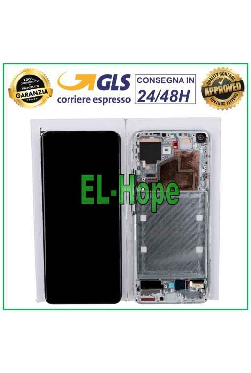 ORIGINAL LCD DISPLAY + RAHMEN XIAOMI MI 11 5G M2011K2G TOUCHSCREEN GLAS SILBER
