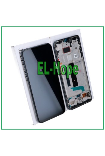 ORIGINAL LCD + TOUCH-DISPLAY XIAOMI MI 10 LITE 5G M2002J9G M2002J9E SCHWARZER RAHMEN
