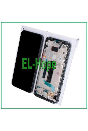 ORIGINAL LCD + TOUCH-DISPLAY XIAOMI MI 10 LITE 5G M2002J9G M2002J9E SCHWARZER RAHMEN