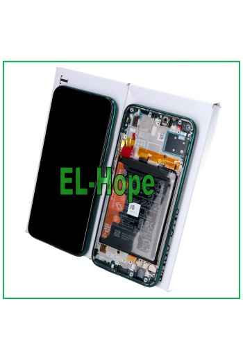 ORIGINAL TOUCH LCD DISPLAY + AKKU HUAWEI P40 LITE JNY-L21A LX1 GRÜN