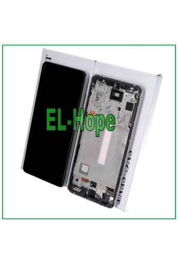 100 % ORIGINAL TOUCH-LCD-DISPLAY SAMSUNG GALAXY A52S SM A528 A528B WEISSER RAHMEN