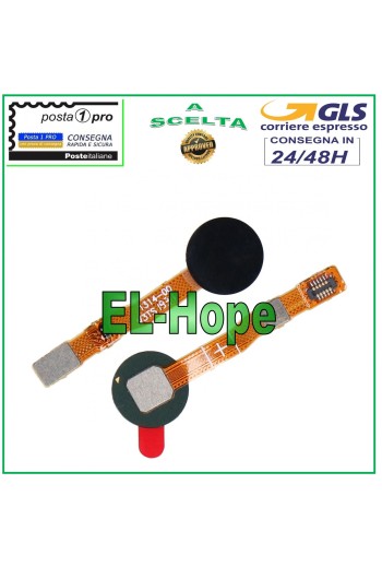FLACHER FINGERABDRUCKSCHLÜSSEL FINGERABDRUCKSENSOR XIAOMI REDMI NOTE 8 PRO SCHWARZ