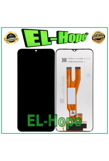 LCD-DISPLAY + TOUCHSCREEN FÜR SAMSUNG GALAXY A03 CORE 2022 SM A032 F SCHWARZES GLAS