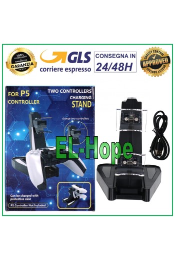 VERTIKALE LADESTÄNDER-CONTROLLER-JOYSTICK-UNTERSTÜTZUNG FÜR PLAYSTATION 5 PS5