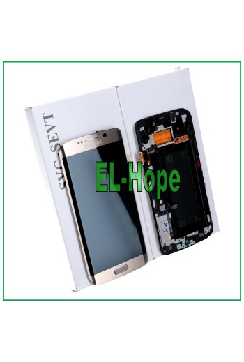 ORIGINAL LCD-DISPLAY SAMSUNG GALAXY S6 EDGE SM-G925F TOUCHSCREEN GOLD GOLD