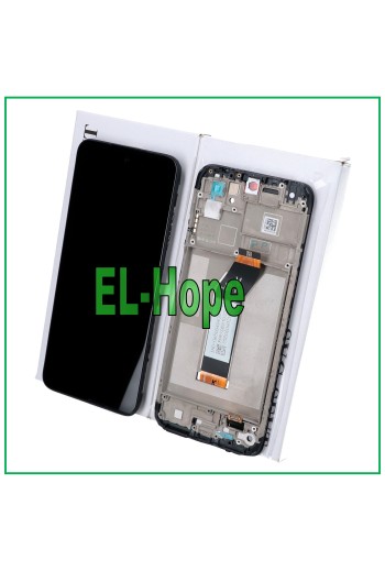 ORIGINALRAHMEN LCD-DISPLAY XIAOMI REDMI 10 M21061119DG M21061119AG TOUCH SCHWARZ