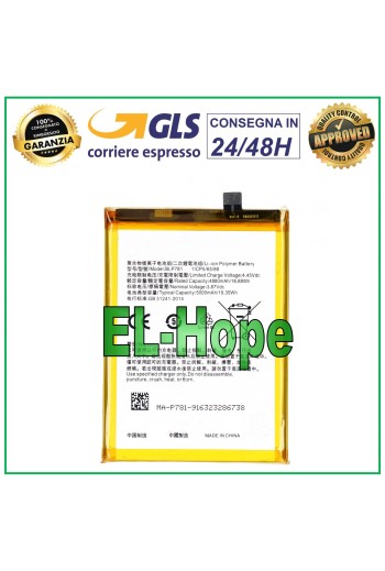 AKKU BLP781 FÜR OPPO A72 PDYM20 5G 2020 CPH2067 / A92 CPH2059 5000 mAh