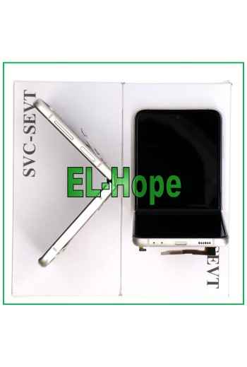 ORIGINALRAHMEN LCD-DISPLAY SAMSUNG GALAXY Z FLIP 3 5G SM-F711B TOUCH BRAUN
