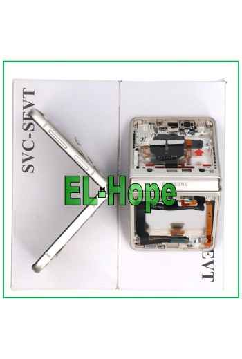 ORIGINALRAHMEN LCD-DISPLAY SAMSUNG GALAXY Z FLIP 3 5G SM-F711B TOUCH BRAUN