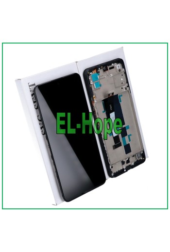 LCD-DISPLAYRAHMEN ORIGINAL XIAOMI POCO X3 GT 21061110AG TOUCHSCREEN SCHWARZES GLAS