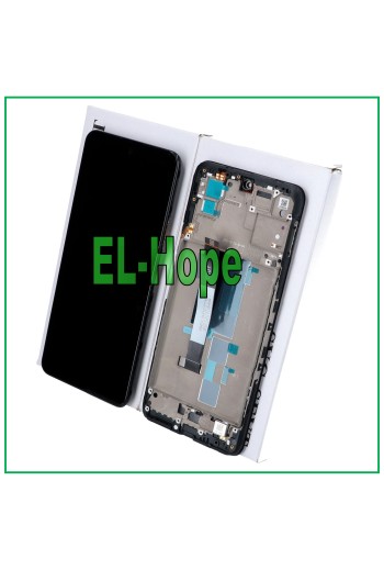 LCD-DISPLAYRAHMEN ORIGINAL XIAOMI POCO X3 GT 21061110AG TOUCHSCREEN SCHWARZES GLAS