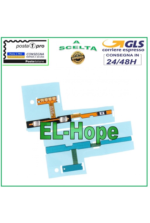 FLACHE, FLEXIBLE SEITENANFANGSTASTEN LAUTSTÄRKERCHALTER EIN/AUS SAMSUNG GALAXY A03S SM-A037G
