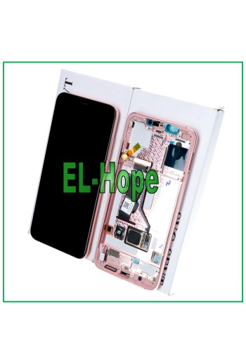 ORIGINAL LCD-DISPLAYRAHMEN XIAOMI MI 8 PRO TOUCHSCREEN ROSA GLAS - ROSÉGOLD