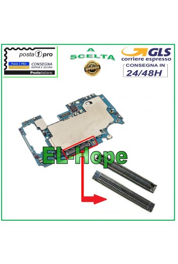 LCD-DISPLAY-ANSCHLUSS FPC KONTAKT MOTHERBOARD SAMSUNG GALAXY A70 SM-A705 F