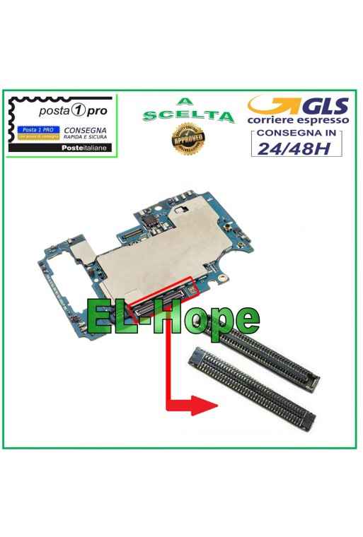 LCD-DISPLAY-ANSCHLUSS FPC KONTAKT MOTHERBOARD SAMSUNG GALAXY A71 SM-A715 F LCD-DISPLAY-ANSCHLUSS FPC KONTAKT MOTHERBOARD SAMSUNG GALAXY A71 SM-A715 F