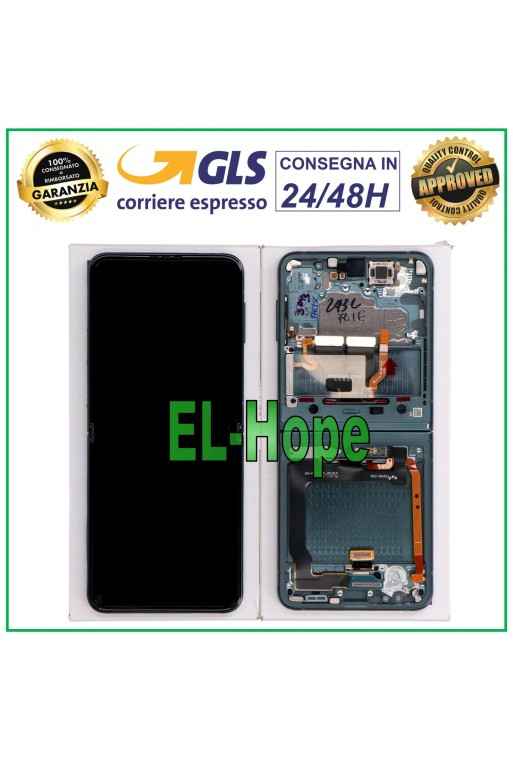 ORIGINAL LCD-DISPLAY SAMSUNG GALAXY Z FLIP 3 5G SM-F711B TOUCH GRÜN GRÜN