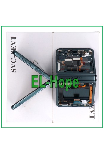 ORIGINAL LCD-DISPLAY SAMSUNG GALAXY Z FLIP 3 5G SM-F711B TOUCH GRÜN GRÜN
