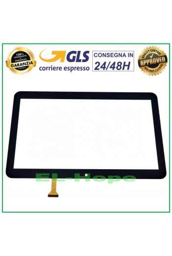 TOUCHSCREEN-GLAS MAJESTIC TAB 911 TABLET 10.1 DIGITIZER ORIGINAL SCHWARZ