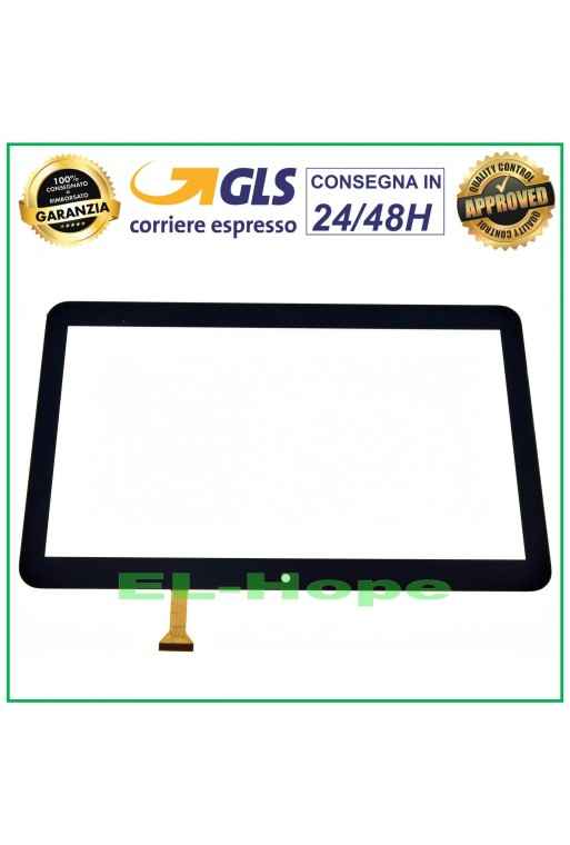TOUCHSCREEN-GLAS MAJESTIC TAB 911 TABLET 10.1 DIGITIZER ORIGINAL SCHWARZ