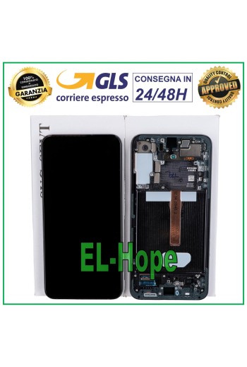 LCD-DISPLAY + ORIGINALRAHMEN SAMSUNG GALAXY S22+ PLUS 2022 SM-S906 TOUCH SCHWARZ