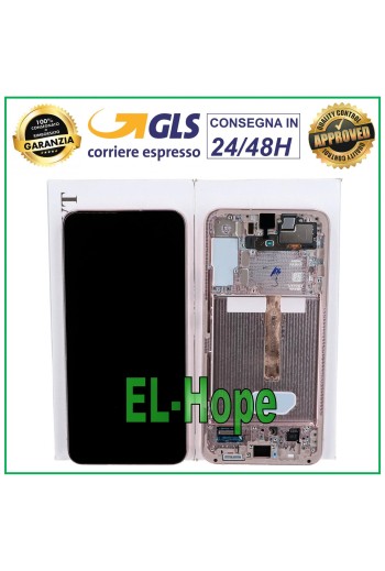 ORIGINAL LCD-DISPLAY SAMSUNG GALAXY S22+ PLUS 2022 SM-S906 TOUCH ROSA ROSA GOLD