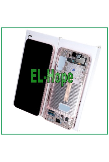 ORIGINAL LCD-DISPLAY SAMSUNG GALAXY S22+ PLUS 2022 SM-S906 TOUCH ROSA ROSA GOLD