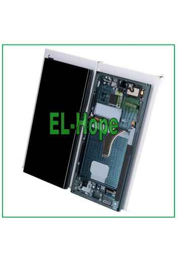 ORIGINALRAHMEN LCD-DISPLAY SAMSUNG GALAXY S22 ULTRA SM-S908 TOUCH GRÜN GRÜN