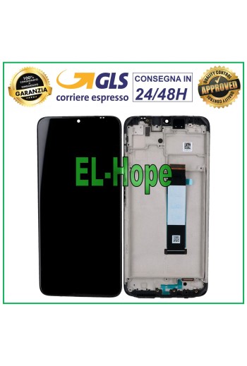 LCD-DISPLAY + RAHMEN FÜR XIAOMI POCO M3 M2010J19CG M2010J19CT TOUCHSCREEN-GLAS