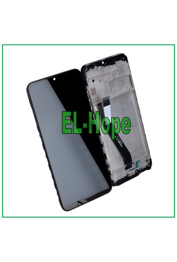 LCD-DISPLAY + RAHMEN FÜR XIAOMI REDMI 9 M2004J19AG M2004J19G TOUCHSCREEN-GLAS 