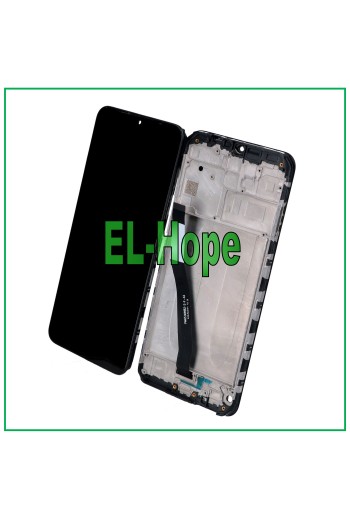 LCD-DISPLAY + RAHMEN FÜR XIAOMI REDMI 9 M2004J19AG M2004J19G TOUCHSCREEN-GLAS 