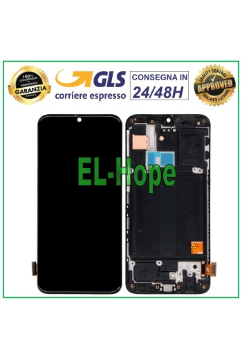 TFT-RAHMEN-LCD-DISPLAY FÜR SAMSUNG GALAXY A40 SM A405 A405F TOUCHSCREEN-GLAS 