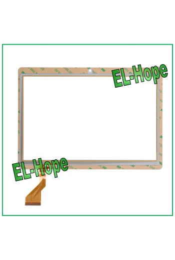 TOUCHSCREEN-GLAS-TABLET SANNUO K101 FLATE CODE HN 1045-FPC-V2 WEISS