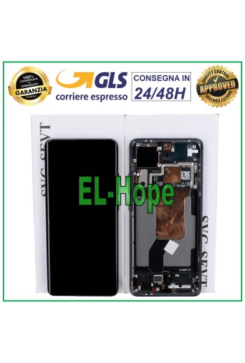 100 % ORIGINAL TOUCHSCREEN LCD-DISPLAY XIAOMI 12 2022 / 12X 5G / 12S RAHMEN SCHWARZ