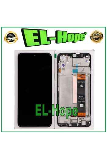 ORIGINAL TOUCH-RAHMEN LCD-DISPLAY SAMSUNG GALAXY M33 5G 2022 SM-M336B FLACH M236B