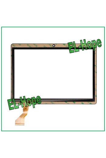 TOUCHSCREEN-GLAS-TABLET LNMBSS GT10PG127 V2.0 CODE FLATE HN 1040-FPC-V1 SCHWARZ