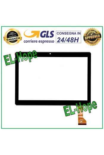 TOUCHSCREEN-GLAS TABLET MEDIATEK K80 CODE FLATE HZYCTP-102296 SCHWARZ SCHWARZ