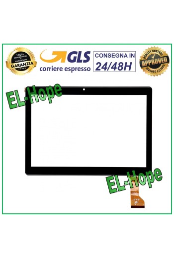 TOUCHSCREEN-GLAS-TABLET TOSCIDO T22-EEA FLATE CODE HZYCTP-102296 SCHWARZ