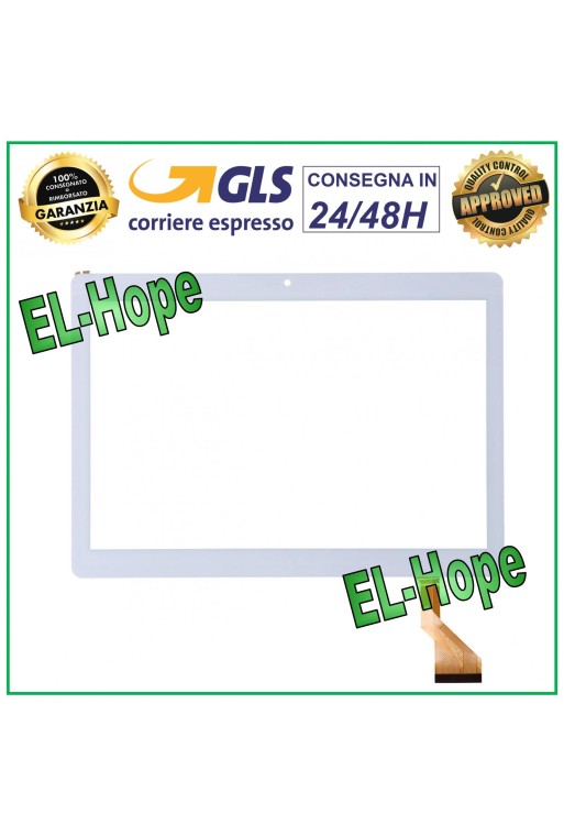 TOUCHSCREEN-GLAS-TABLET MEDIATEK KT107H KT107 COD FLATE HN 1045-FPC-V2 WEISS TOUCHSCREEN-GLAS-TABLET MEDIATEK KT107H KT107 COD FLATE HN 1045-FPC-V2 WEISS