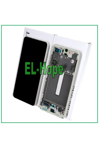ORIGINALRAHMEN LCD-DISPLAY SAMSUNG GALAXY S21 FE SM-G990B TOUCH GRÜN GRÜN