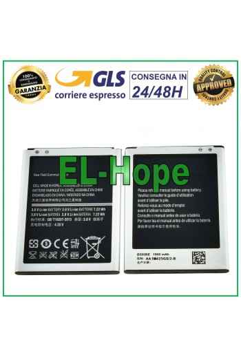 EB-B500BE AKKU FÜR SAMSUNG GALAXY S4 MINI GT I9190 I9195 1900 mAh