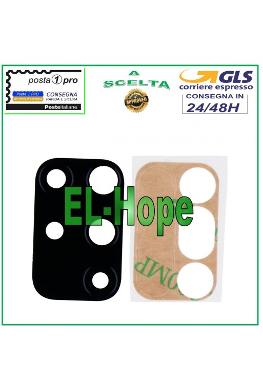 KAMERAOBJEKTIVGLAS RÜCKKAMERAGLAS SAMSUNG GALAXY M31S M317 SCHWARZ