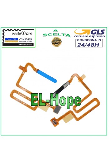FLACHER FINGERABDRUCKSCHLÜSSEL OPPO A16S CPH2271 / A16 CPH2269 BLAU