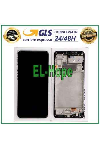 ORIGINALRAHMEN LCD-DISPLAY SAMSUNG GALAXY M22 2021 SM-M225 M225F TOUCHSCREEN