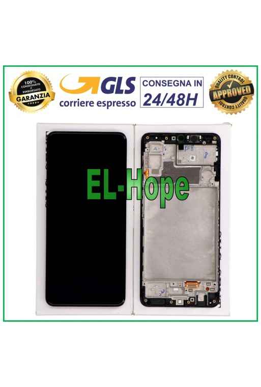 ORIGINALRAHMEN LCD-DISPLAY SAMSUNG GALAXY M22 2021 SM-M225 M225F TOUCHSCREEN