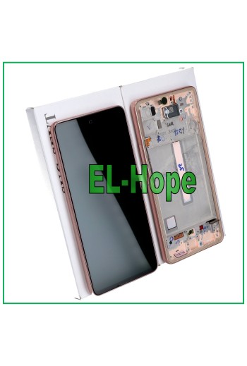 LCD-DISPLAY + ORIGINALRAHMEN SAMSUNG GALAXY A53 5G SM A536 A536B TOUCH GOLD