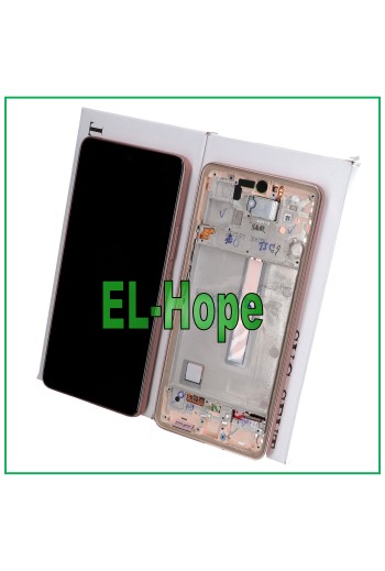 LCD-DISPLAY + ORIGINALRAHMEN SAMSUNG GALAXY A53 5G SM A536 A536B TOUCH GOLD