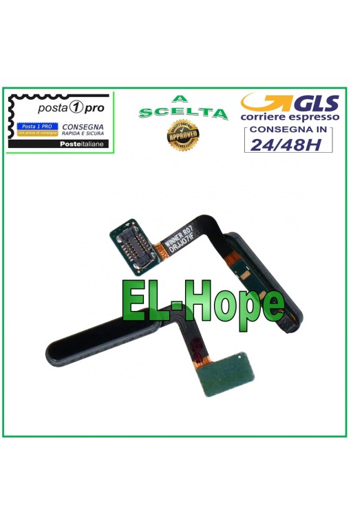 FLACH FLEX FINGERABDRUCKSCHLÜSSEL FINGERABDRUCK SAMSUNG GALAXY FOLD SM-F900 SCHWARZ