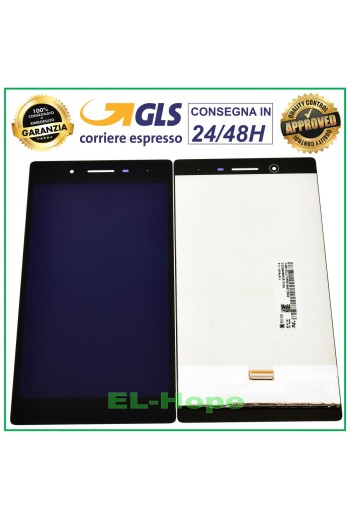 LCD-DISPLAY FÜR LENOVO TAB 4 TB 7304X TB 7304F TOUCHSCREEN SCHWARZER GLASBILDSCHIRM